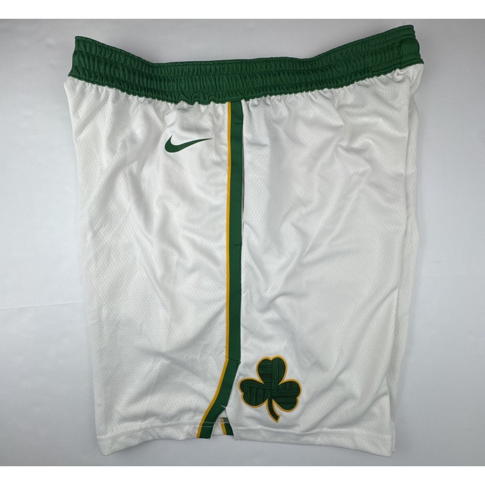 Nike NBA Boston Celtics 2017-18 City Edition Swingman Shorts NWT 3XL 912078-100 - Picture 8 of 14